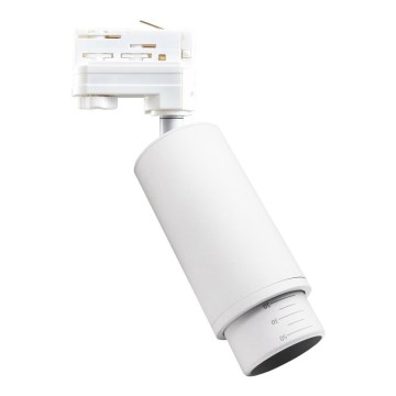 Inbouwspot voor 3-fasensporensysteem MICA 1xGU10/25W/230V wit