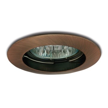 Inbouwverlichting 1xGU5,3/50W/12V koper