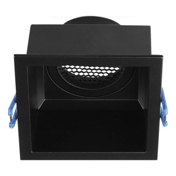 Inbouwverlichting GU10 9x9 cm zwart