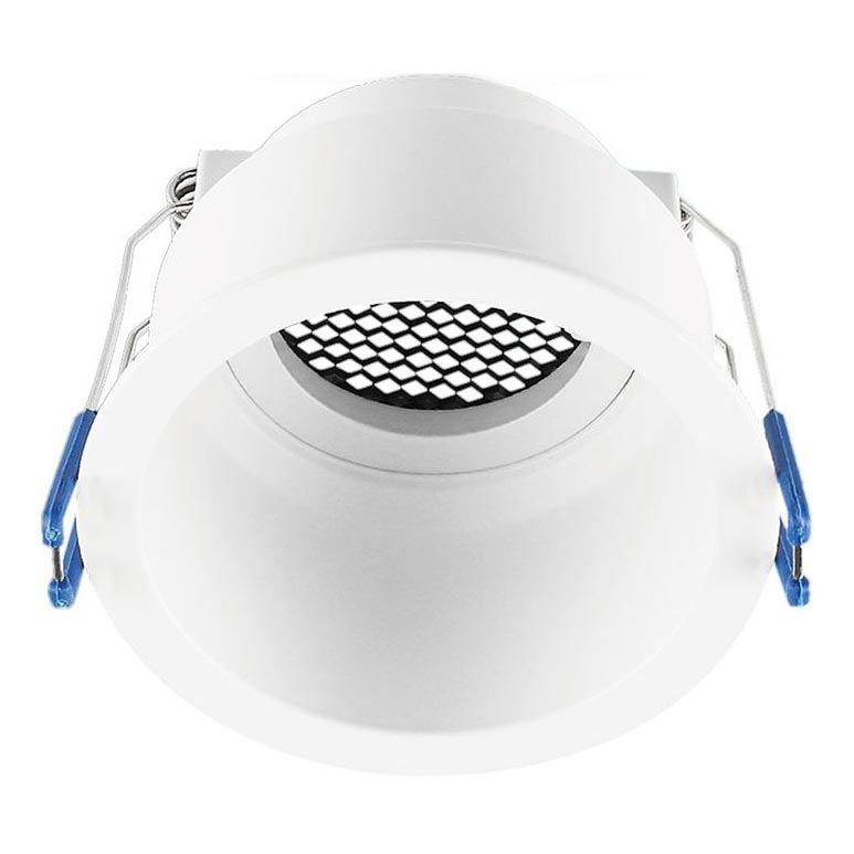 Inbouwverlichting GU10 diameter 9 cm wit