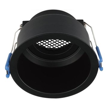 Inbouwverlichting GU10 diameter 9 cm zwart