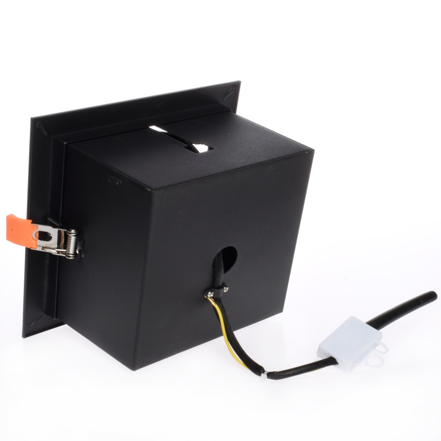 Inbouwverlichting PLAZA AR111 1xGU10/12W/230V zwart