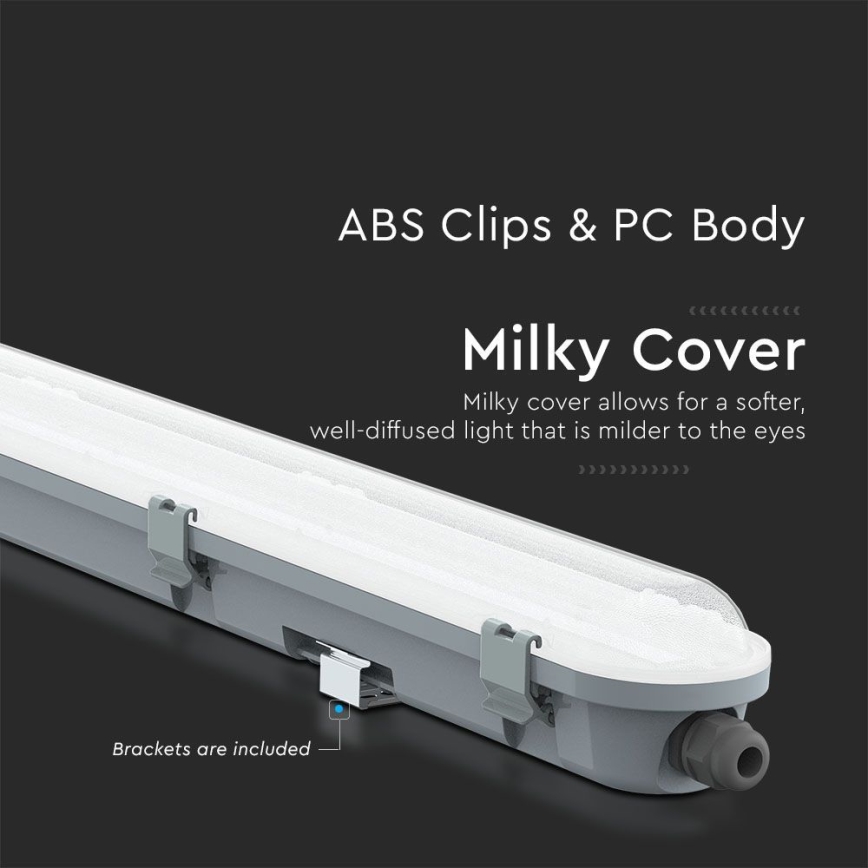 Industrie LED Lamp M-SERIES LED/36W/230V 6400K 120cm IP65