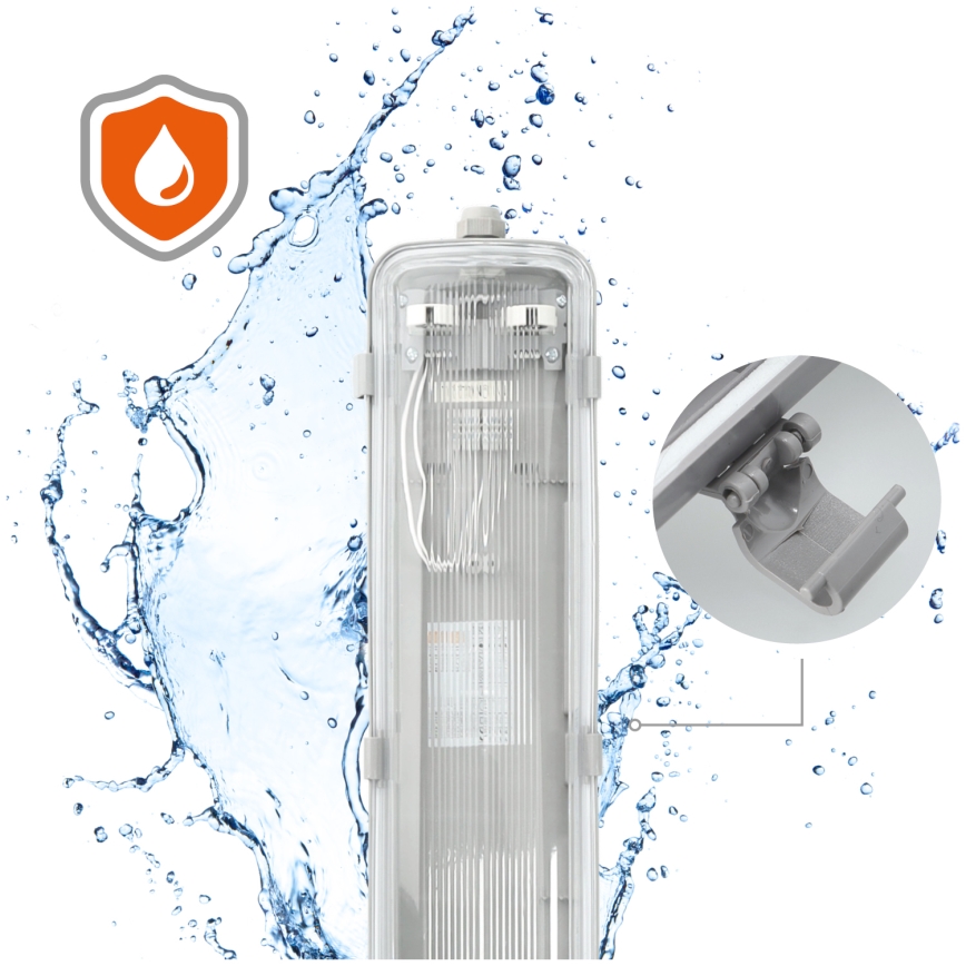 Industrie TL-Buis 2xG13/22W/230V IP65