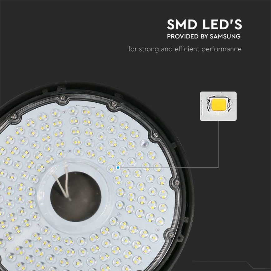 Industrieel High Bay LED-armatuur 100W/230V 4000K IP65
