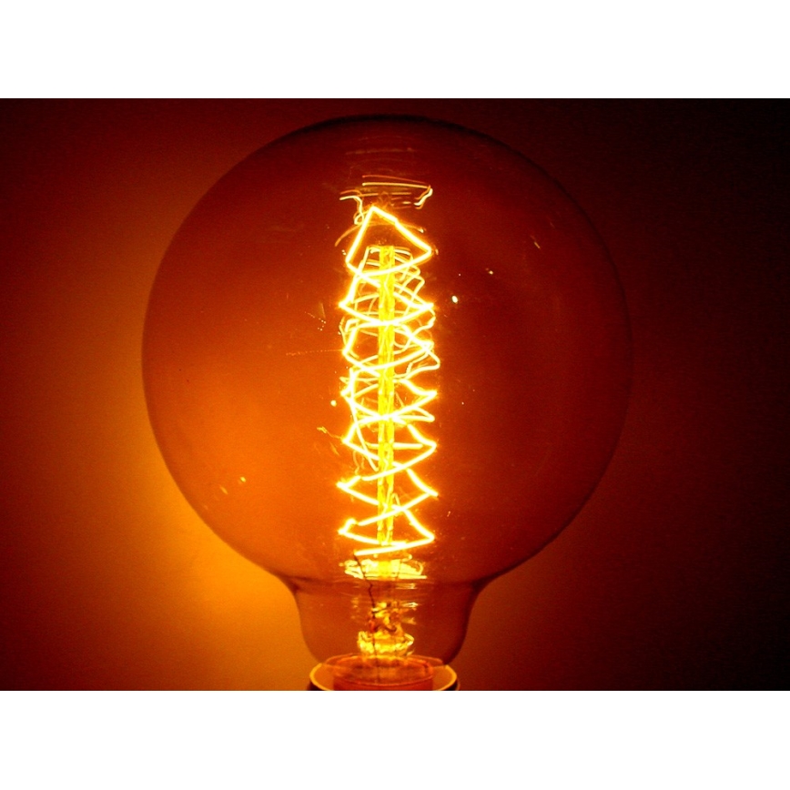 Industriële decoratieve dimbare gloeilamp SELRED G125 E27/60W/230V 3000K