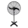 Industriële staande ventilator 115W/230V 188 cm zwart