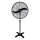 Industriële staande ventilator 160 W/230 V Ø 66 cm zwart