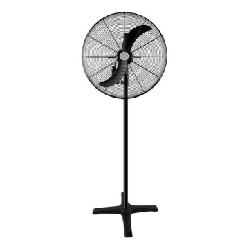 Industriële staande ventilator 180W/230V 157 cm zwart