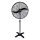 Industriële staande ventilator 190 W / 230 V, Ø 76 cm, zwart