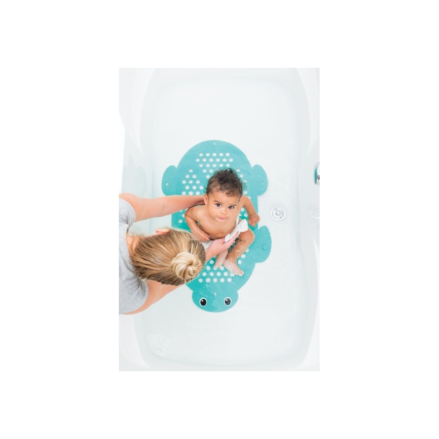 Infantino - Anti-slip bath mat 2in1 schildpad
