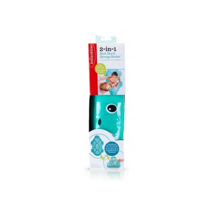 Infantino - Anti-slip bath mat 2in1 schildpad