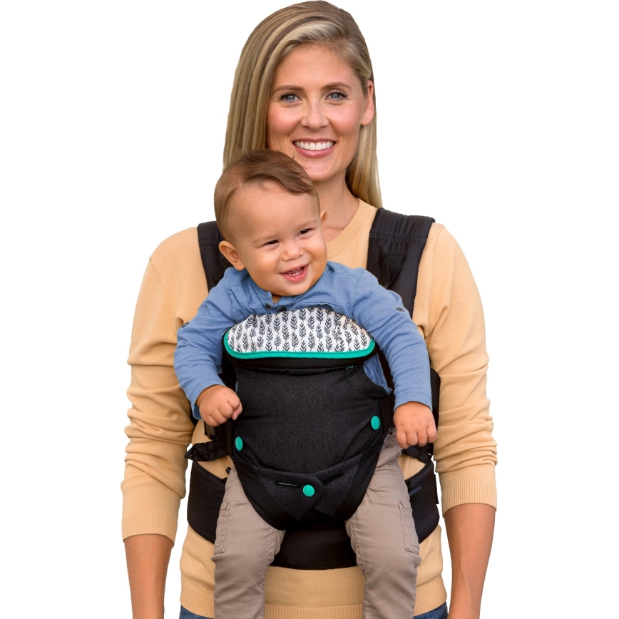 Infantino - Draagzak FLIP ADVANCED 4in1 zwart