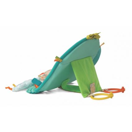 Infantino - Hanging toy met activities en spiegel olifant