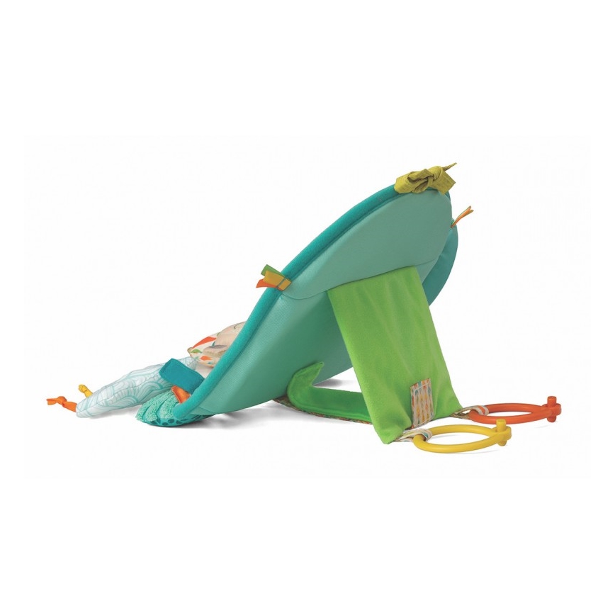 Infantino - Hanging toy met activities en spiegel olifant