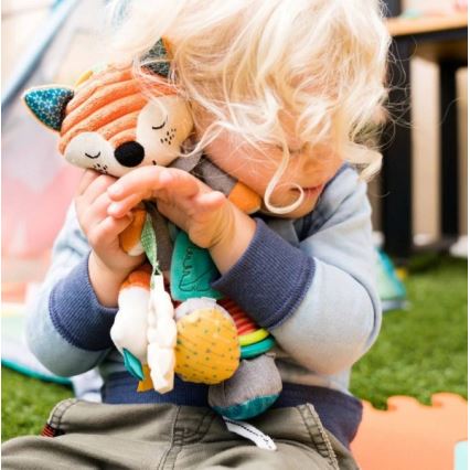 Infantino - Knuffel met bijtringen 30 cm male vos