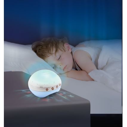 Infantino - Muziekmobiel 3-in-1 voor wieg met melodie 3xAAA blauw