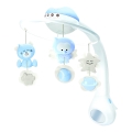 Infantino - Muziekmobiel 3-in-1 voor wieg met melodie 3xAAA blauw