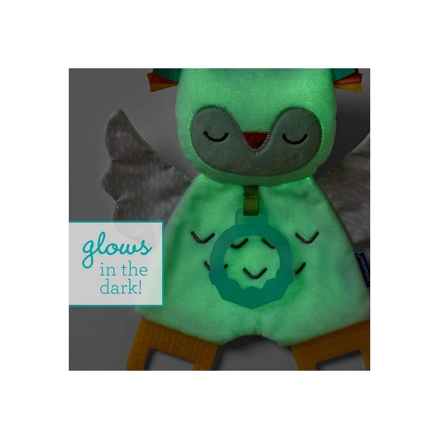 Infantino - Nachtlamp met een gloeiend knuffeltje Owl