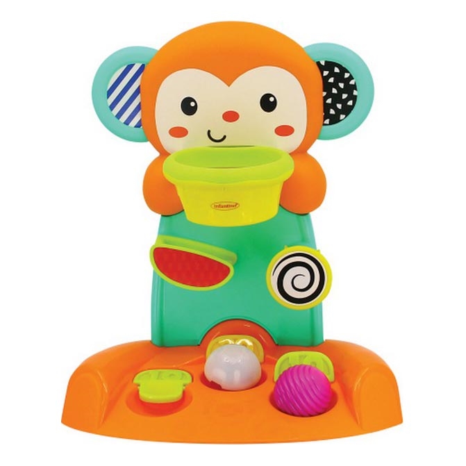 Infantino - Play dienblad monkey