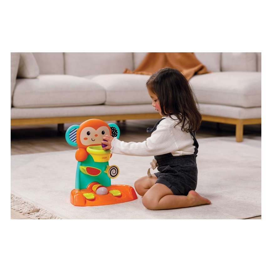 Infantino - Play dienblad monkey