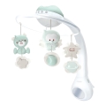 Infantino - Wieg mobiel met melodie en projector 3in1 3xAAA groen