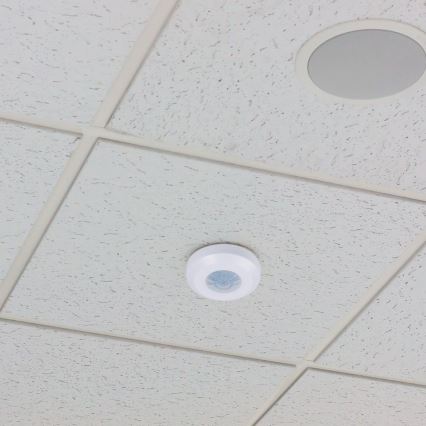 Infrarood bewegingssensor 360° 200W/230V wit