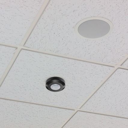 Infrarood bewegingssensor 360° 200W/230V zwart