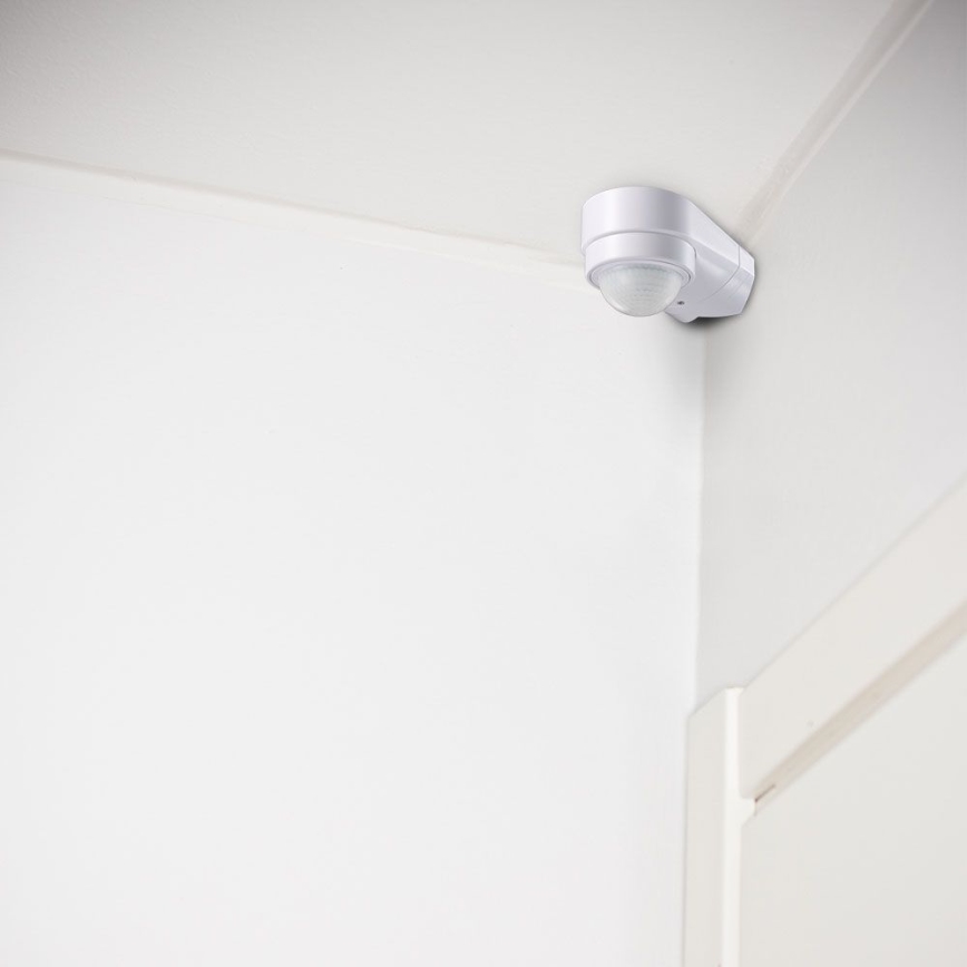 Infrarood bewegingssensor voor buiten 240° 600W/230V IP65 wit