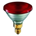 Infraroodlamp met dikke wand PHILIPS PAR38 E27/150W/230V