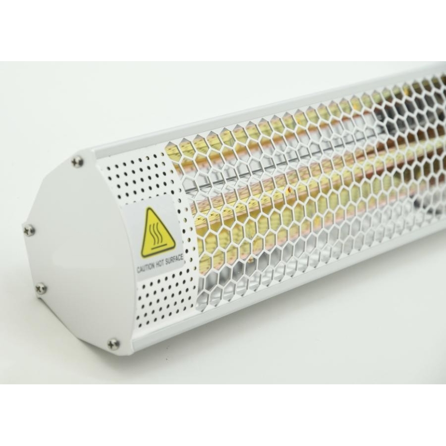 Infraroodstraler 1000/2000W/230V IP55 + afstandsbediening