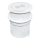 Ingebouwde draadloze oplader + USB A+C wit