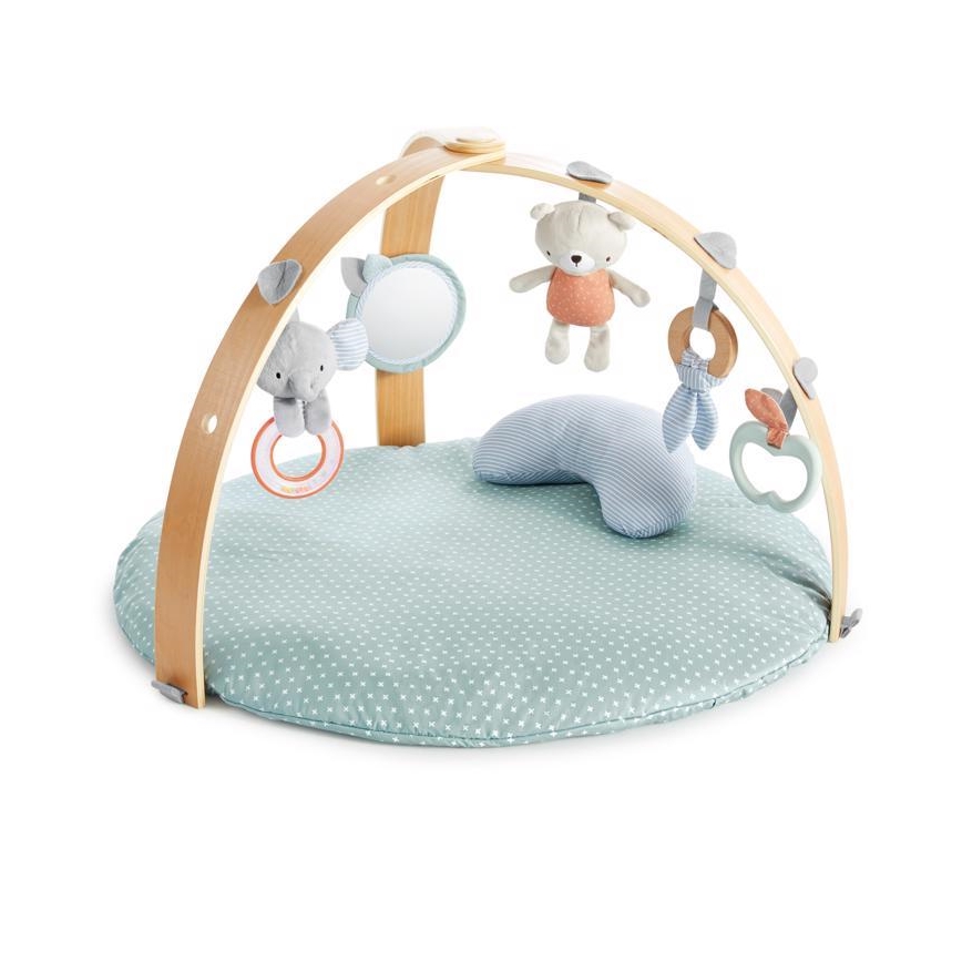 Ingenuity - Baby speeldeken LOAMY mint/grijs