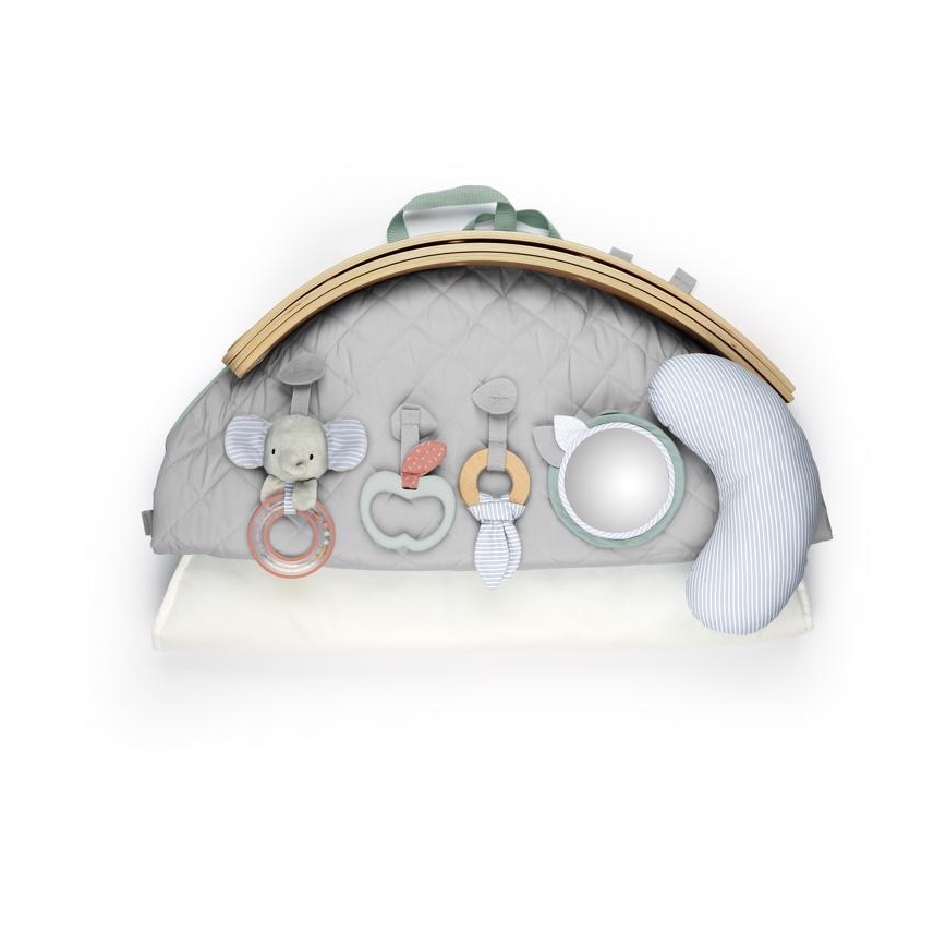 Ingenuity - Baby speeldeken LOAMY mint/grijs