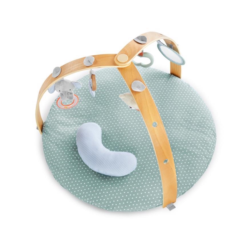 Ingenuity - Baby speeldeken LOAMY mint/grijs