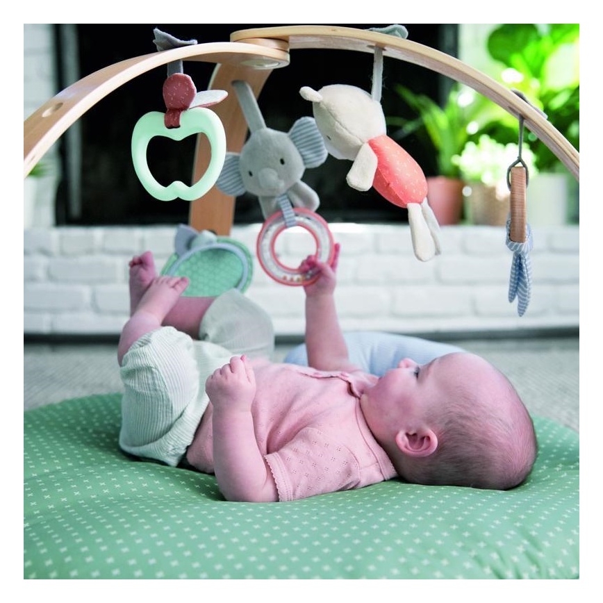 Ingenuity - Baby speeldeken LOAMY mint/grijs