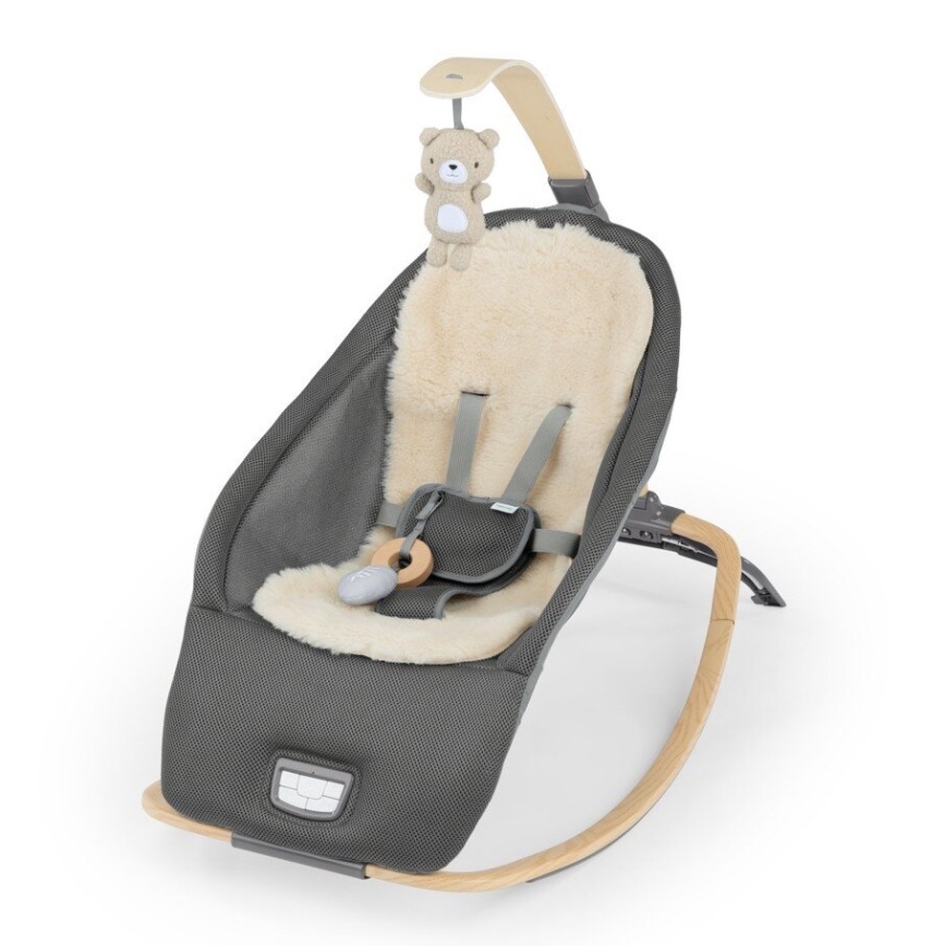 Ingenuity - Baby vibrerend ligbed met melodie EVERY SEASON WESLEY 3xC grijs