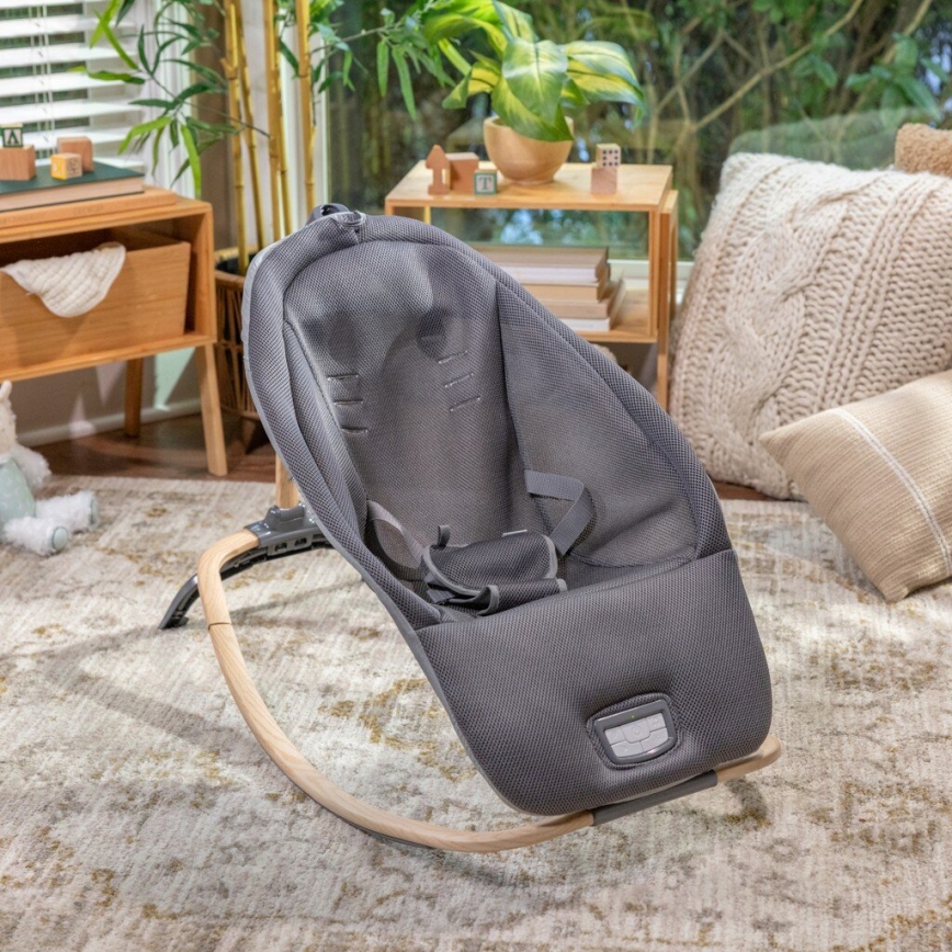 Ingenuity - Baby vibrerend ligbed met melodie EVERY SEASON WESLEY 3xC grijs