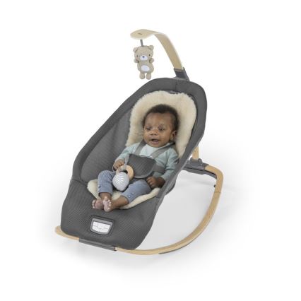 Ingenuity - Baby vibrerend ligbed met melodie EVERY SEASON WESLEY 3xC grijs