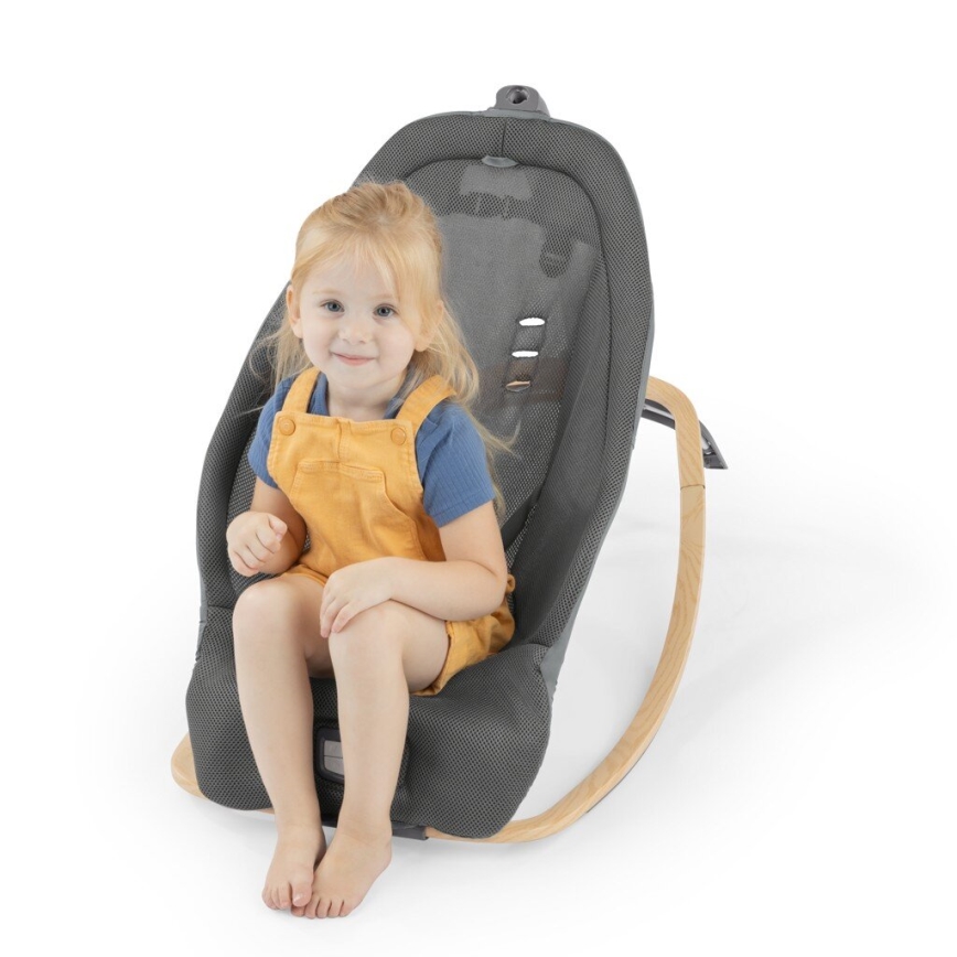 Ingenuity - Baby vibrerend ligbed met melodie EVERY SEASON WESLEY 3xC grijs