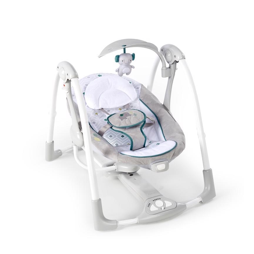 Ingenuity - Baby vibrerende schommel met melodie 2in1 NASH 4xLR20