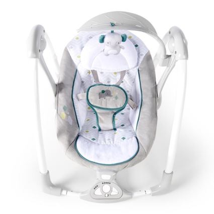 Ingenuity - Baby vibrerende schommel met melodie 2in1 NASH 4xLR20