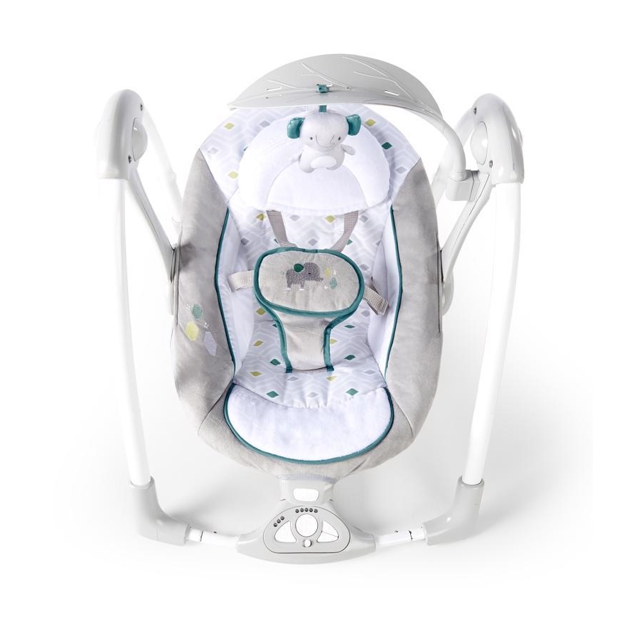 Ingenuity - Baby vibrerende schommel met melodie 2in1 NASH 4xLR20