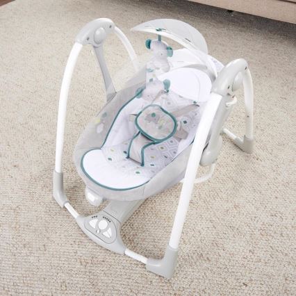 Ingenuity - Baby vibrerende schommel met melodie 2in1 NASH 4xLR20