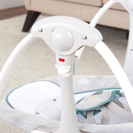 Ingenuity - Baby vibrerende schommel met melodie 2in1 NASH 4xLR20