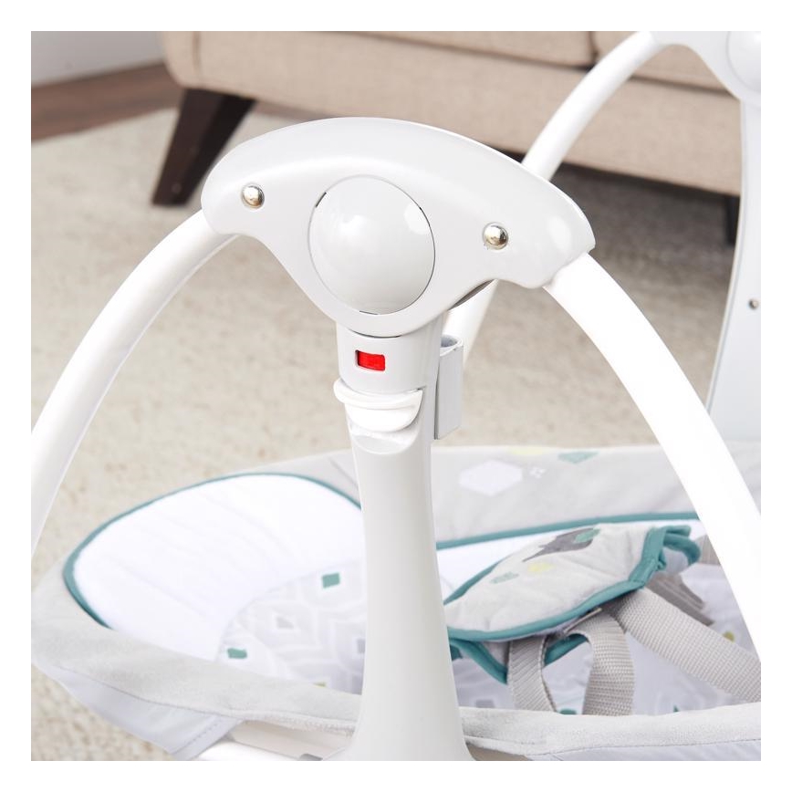 Ingenuity - Baby vibrerende schommel met melodie 2in1 NASH 4xLR20