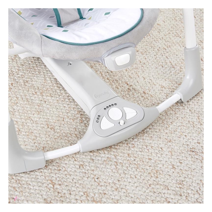 Ingenuity - Baby vibrerende schommel met melodie 2in1 NASH 4xLR20
