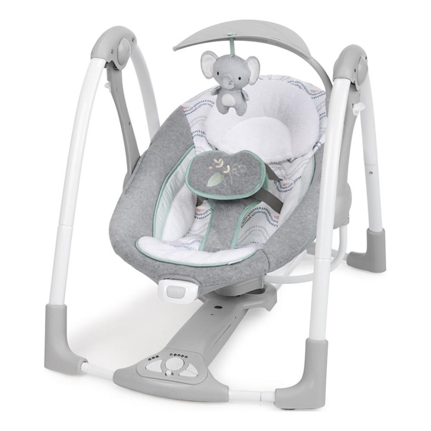 Ingenuity - Baby vibrerende schommel met melodie 2in1 SWELL 4xD + 1xC