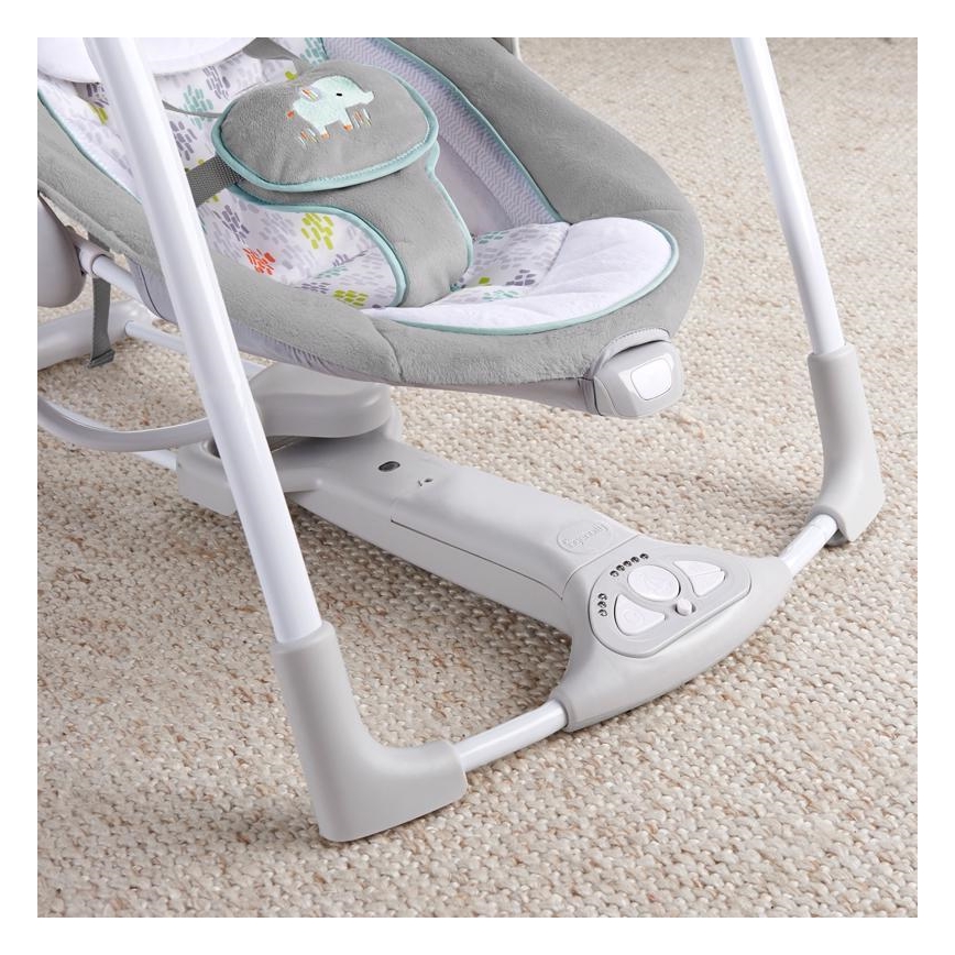 Ingenuity - Baby vibrerende schommel met melodie 2in1 WIMBERLY 4xD + 1xC