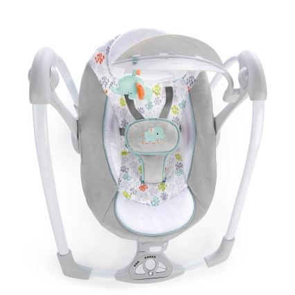 Ingenuity - Baby vibrerende schommel met melodie 2in1 WIMBERLY 4xD + 1xC